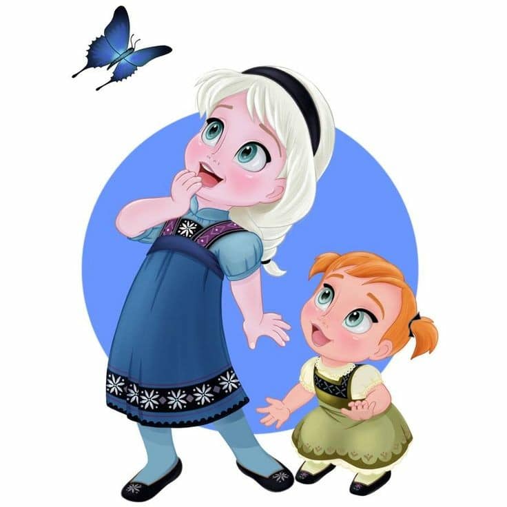 Poster Elsa e Anna
