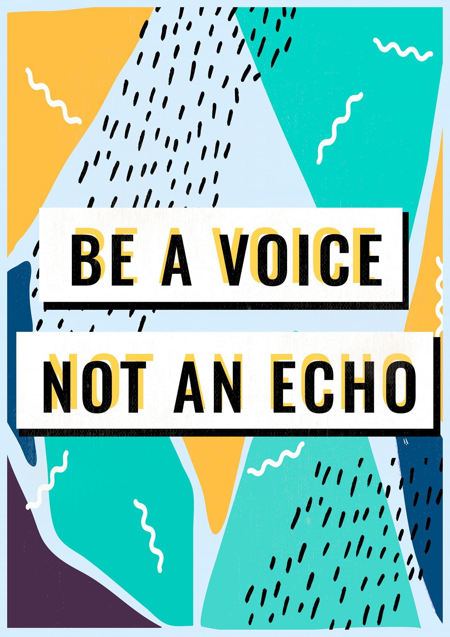 Poste Be a voice not an echo