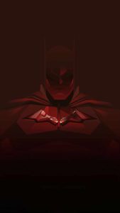 papel de parede Batman red