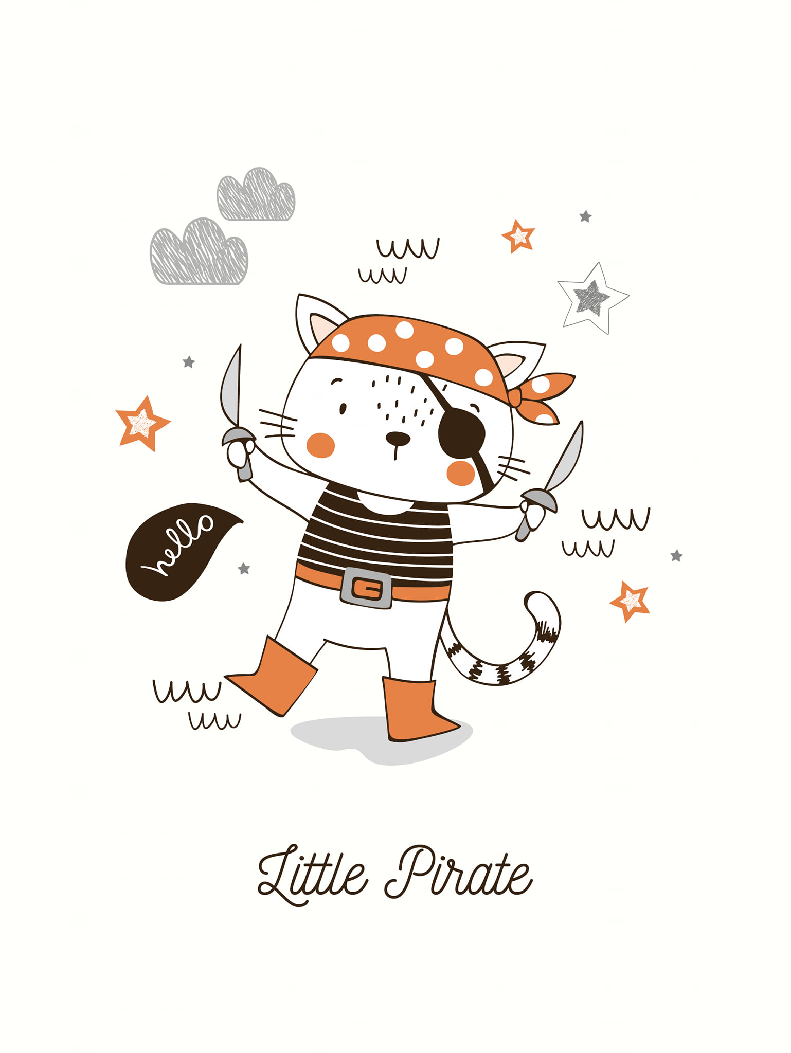poster little pirate