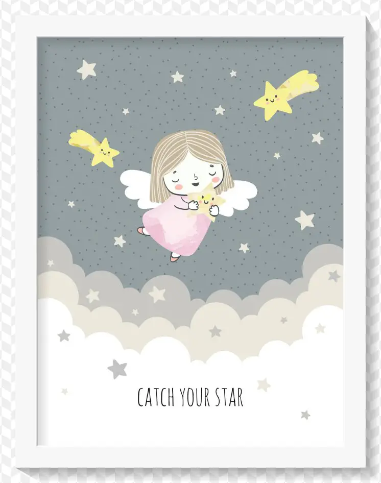 poster quadro catch your star