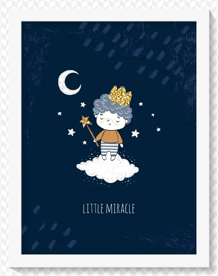 poster quadro little miracle