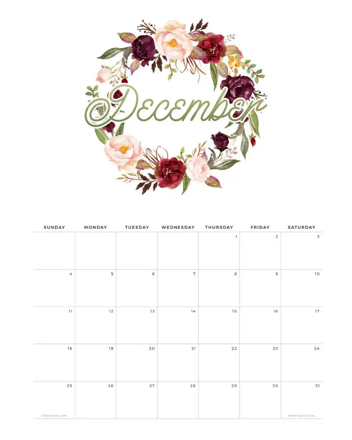 12 Calendario 2022 Dezembro