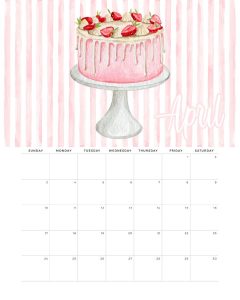 4 Calendario Cake Abril