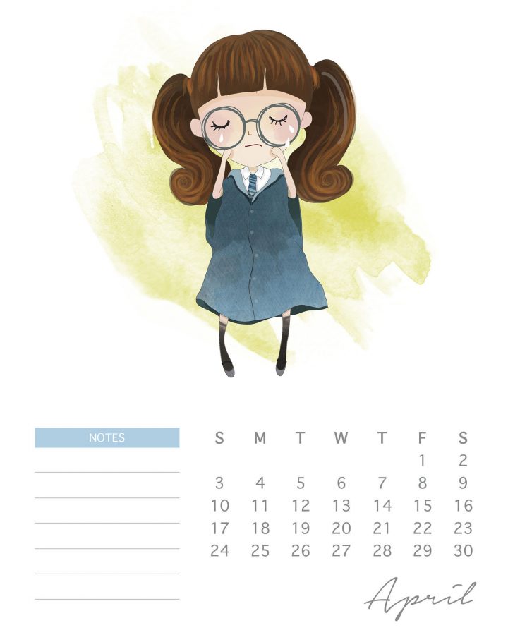 Calendario Harry Potter Abril 1