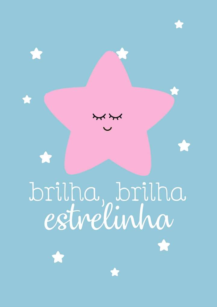 Poster Brilha brilha estrelinha