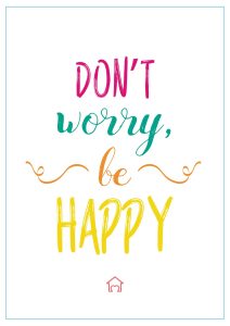 Poster dont worry be happy