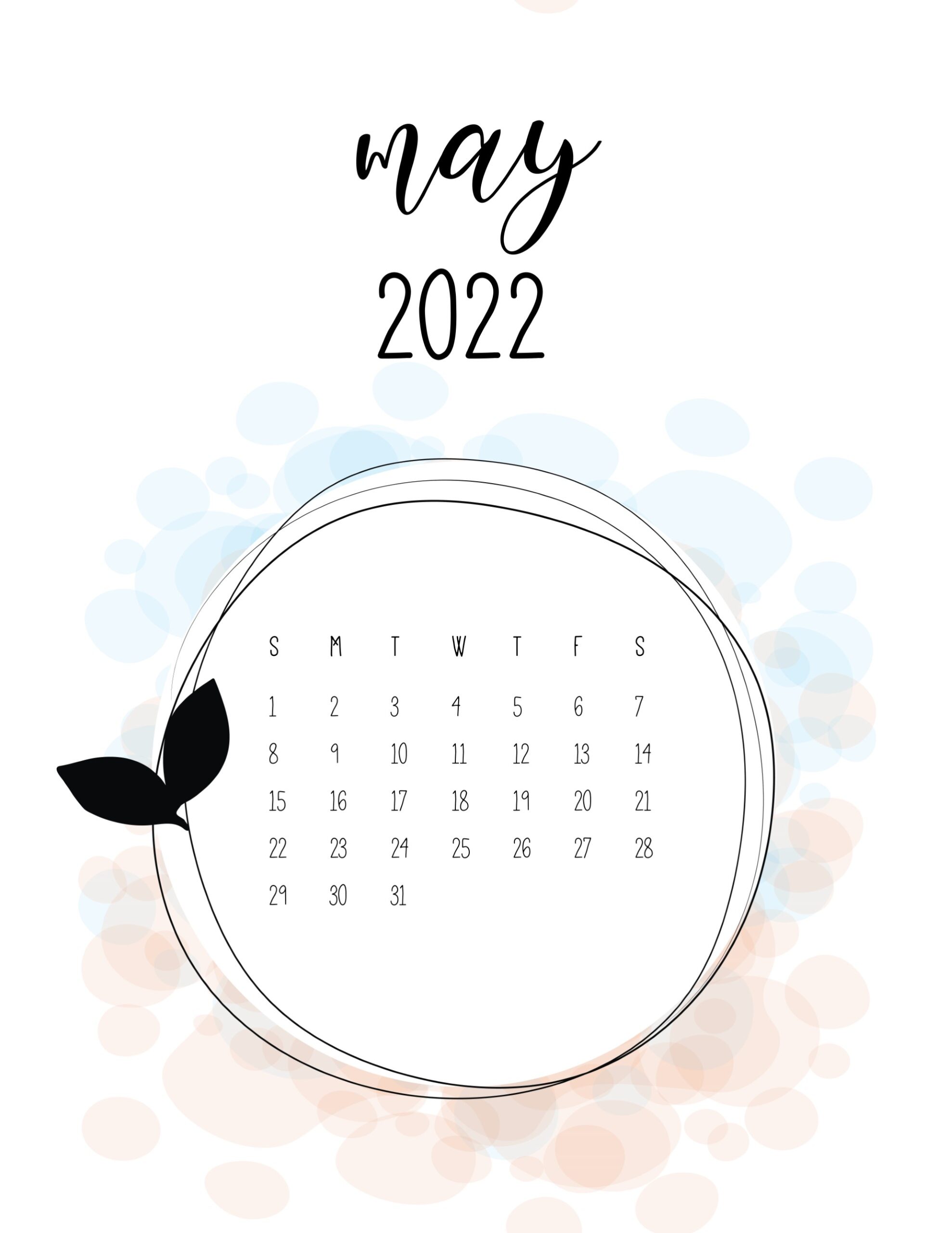Calendario 2022 love maio