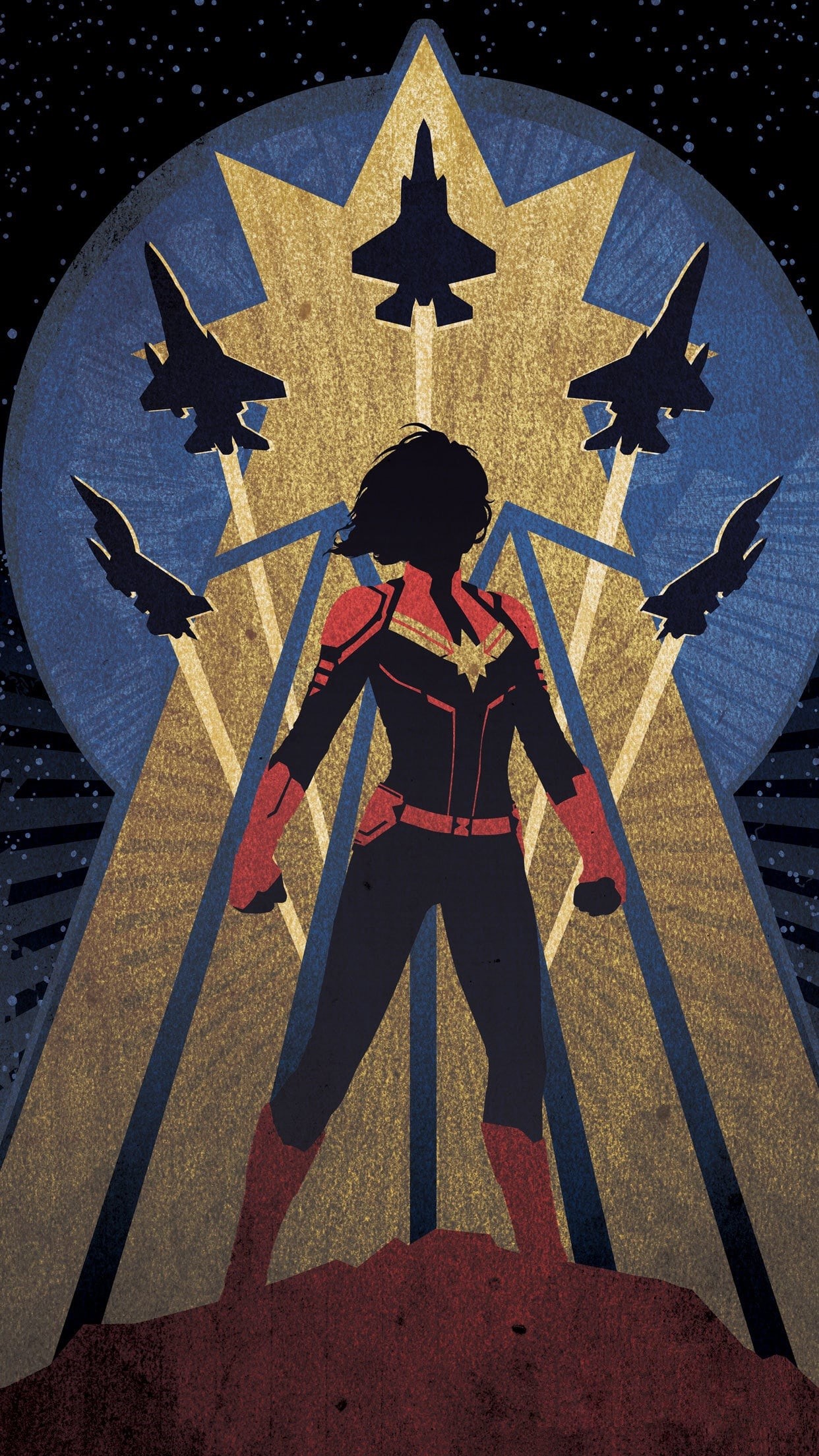 Poster Capita Marvel 1