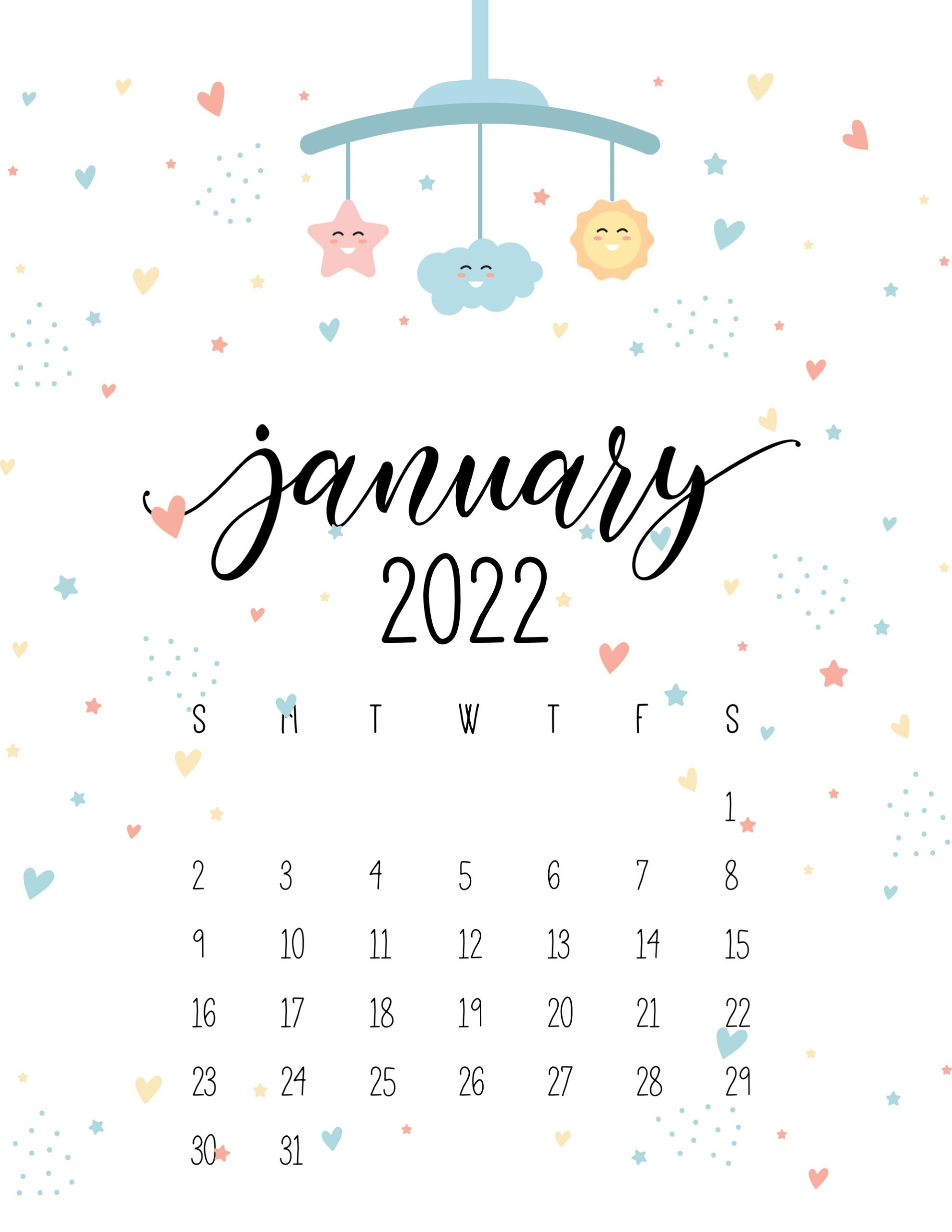 calendario 2022 baby abril janeiro