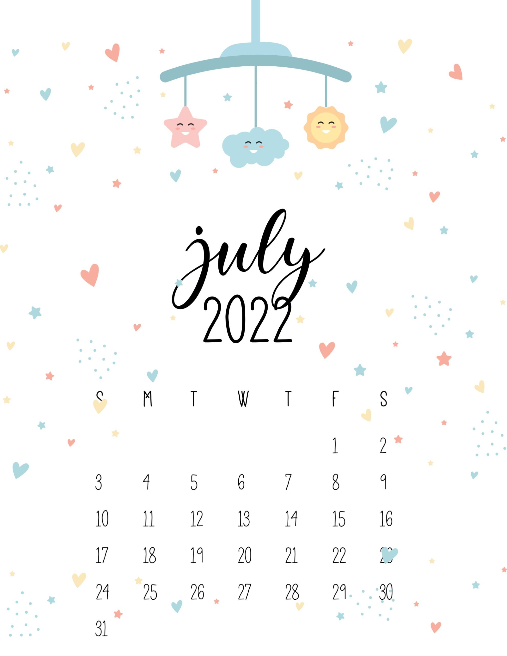 calendario 2022 baby abril julho