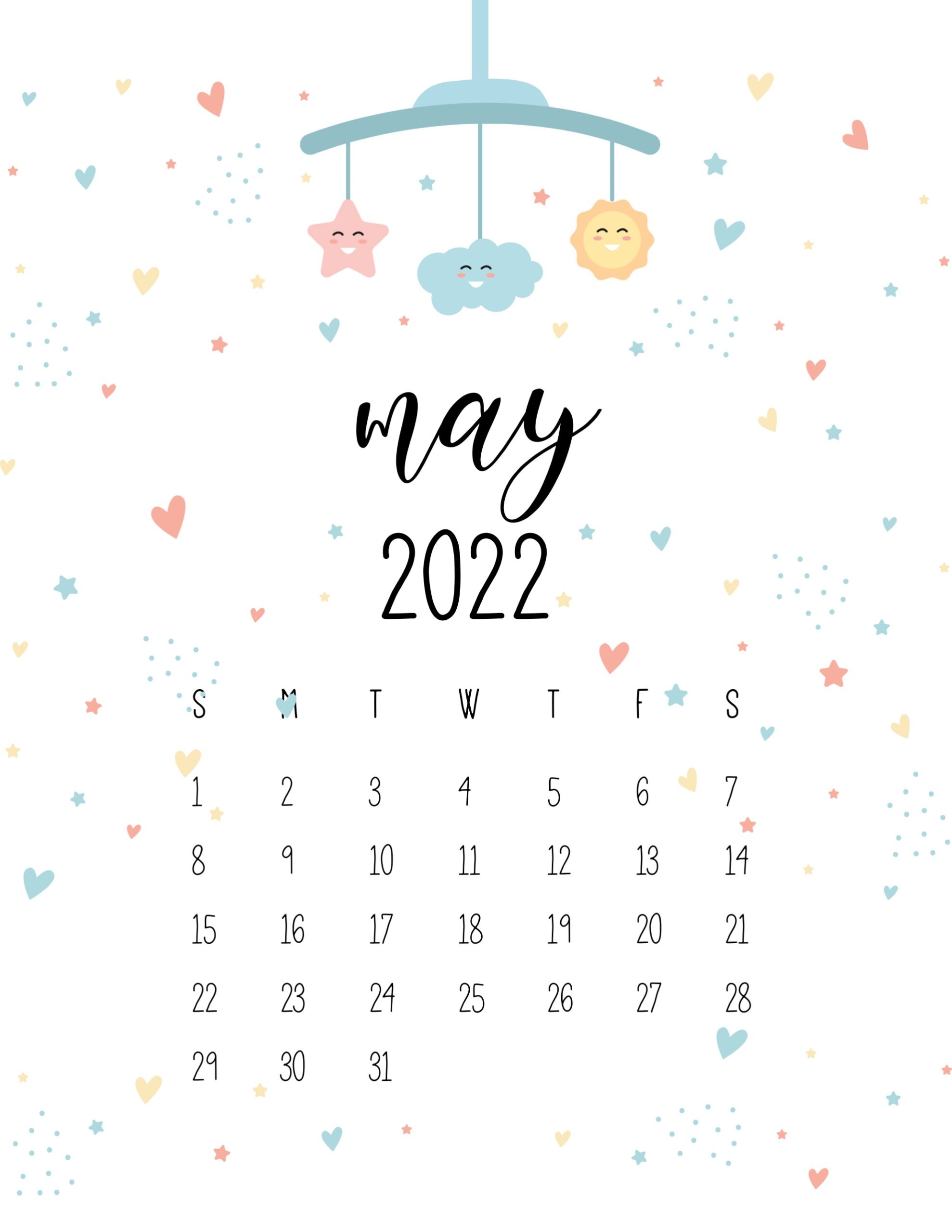calendario 2022 baby abril maio