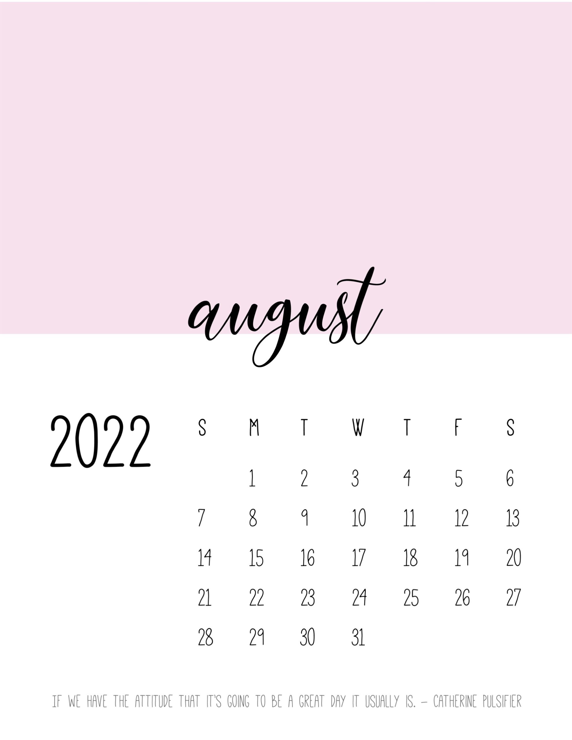 calendario 2022 cores agosto