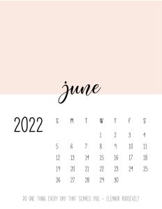 calendario 2022 cores junho