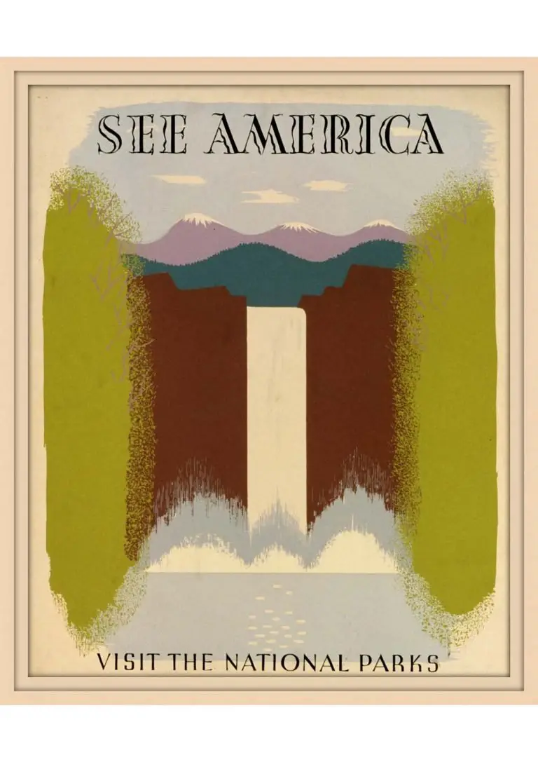 Poster See America para imprimir
