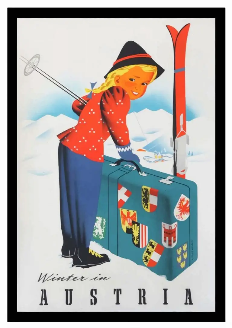 Poster Vintage Austria para imprimir