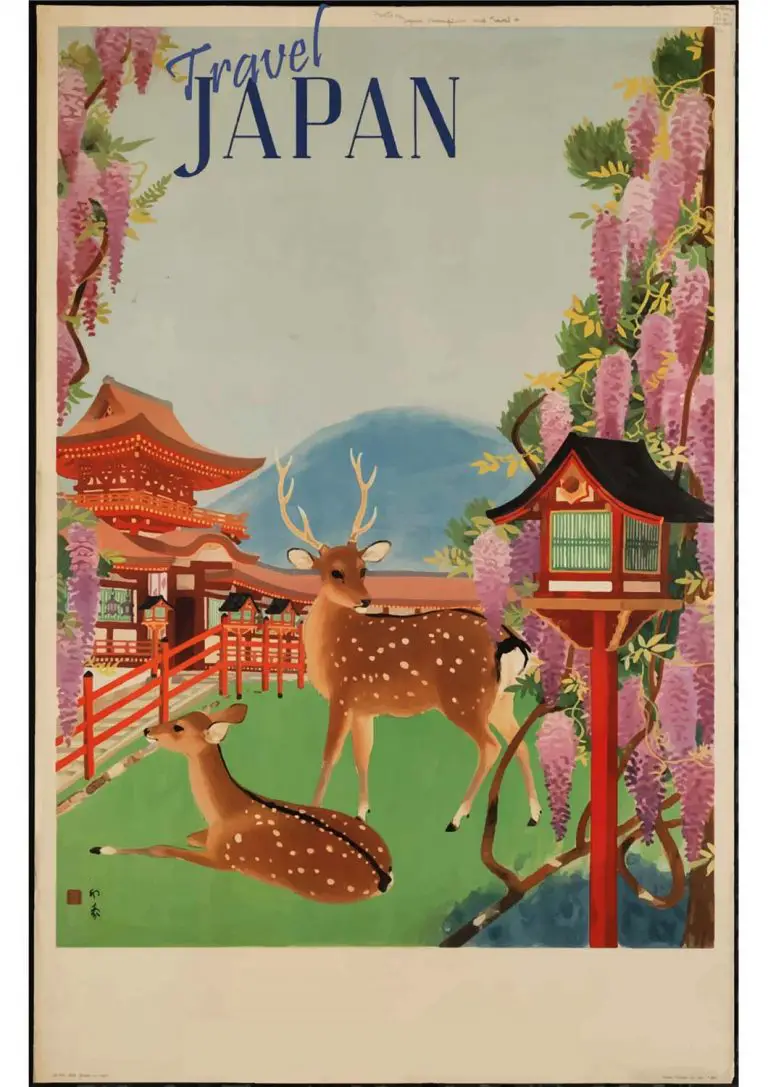 Poster Vintage Japão para imprimir