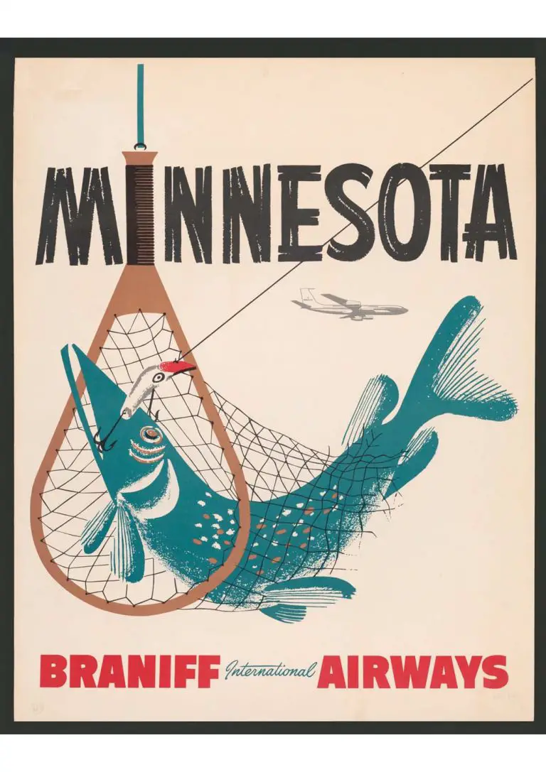 Poster Vintage Minesota para imprimir
