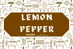 Etiqueta Rotulo Tempero Lemon Pepper