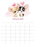 Calendário fevereiro 2024