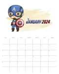 Calendário janeiro 2024