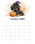Calendário outubro 2024